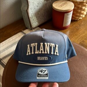 47 Brand Navy Atlanta Cap
